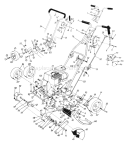 Page A Diagram and Parts List for 256-599-701 1996 Yard Man Edger